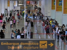 Voos dom�sticos cresceu 13,4% no primeiro trimestre de 2018