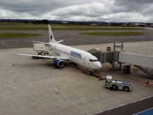 Sideral realiza o 1� voo fretado com passageiros