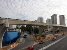 Ju�za suspende contrato de obra do monotrilho