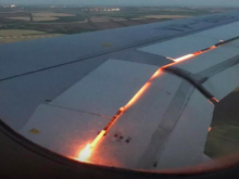 Voo da sele��o Saudita sofre pane e pega fogo em viagem