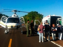 Resgate a�reo em rodovias pode ser um novo neg�cio