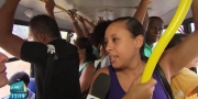 Amarelinhos: passageiros reclamam das condi��es do transporte complementar