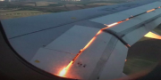 Voo da sele��o Saudita sofre pane e pega fogo em viagem