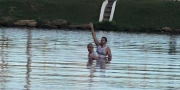 Piloto e passageiro sobrevivem ap�s avi�o ficar destru�do ao cair em Lago no Par�